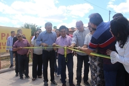 Inauguração de obras no município de União
