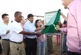 Wellington inaugura Unidade de Produção em São João do Piauí