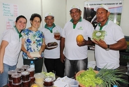 Feira da Agricultura Familiar é atração na Expoapi