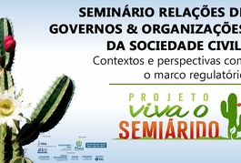 SDR promove seminário sobre relações do governo e Ong’s