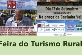 Feira do Turismo Rural acontece neste domingo (17) na Cacimba Velha
