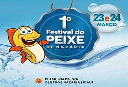 1º Festival do Peixe de Nazária acontece entre os dias 24 e 25 de março