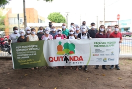 Projeto Quitanda Virtual conclui entrega de cestas em 4 Territórios do Piauí.